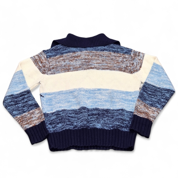 Vintage Geometric Crewneck Sweater GrandpaCore Size Large - See Measurements - Picture 3 of 11